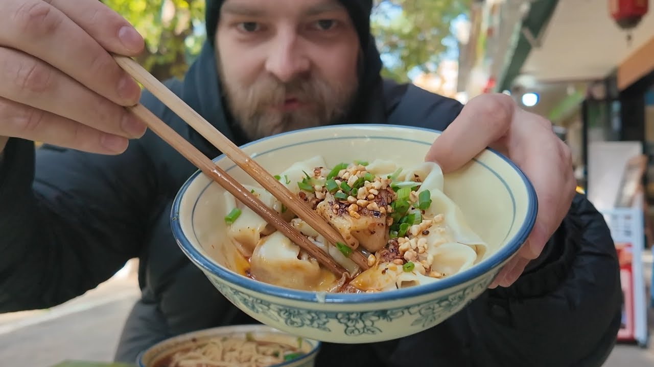 Pikantne Pierożki na Śniadanie w Syczuanie