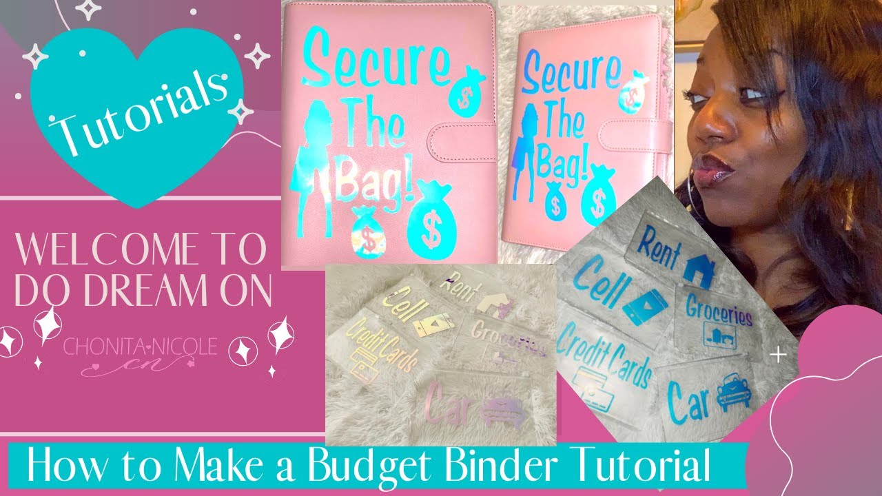 How to Make a Custom Budget Binder DIY Tutorial Cash Envelopes