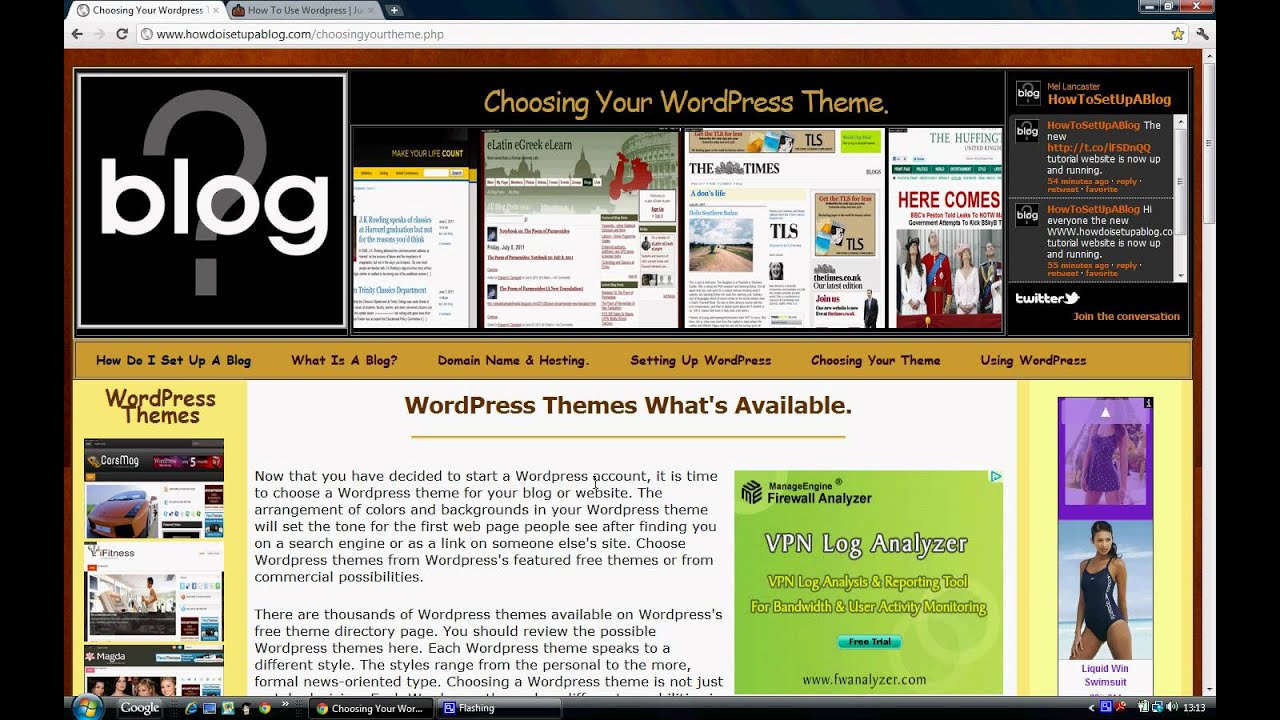 How Do I Set Up A Blog
