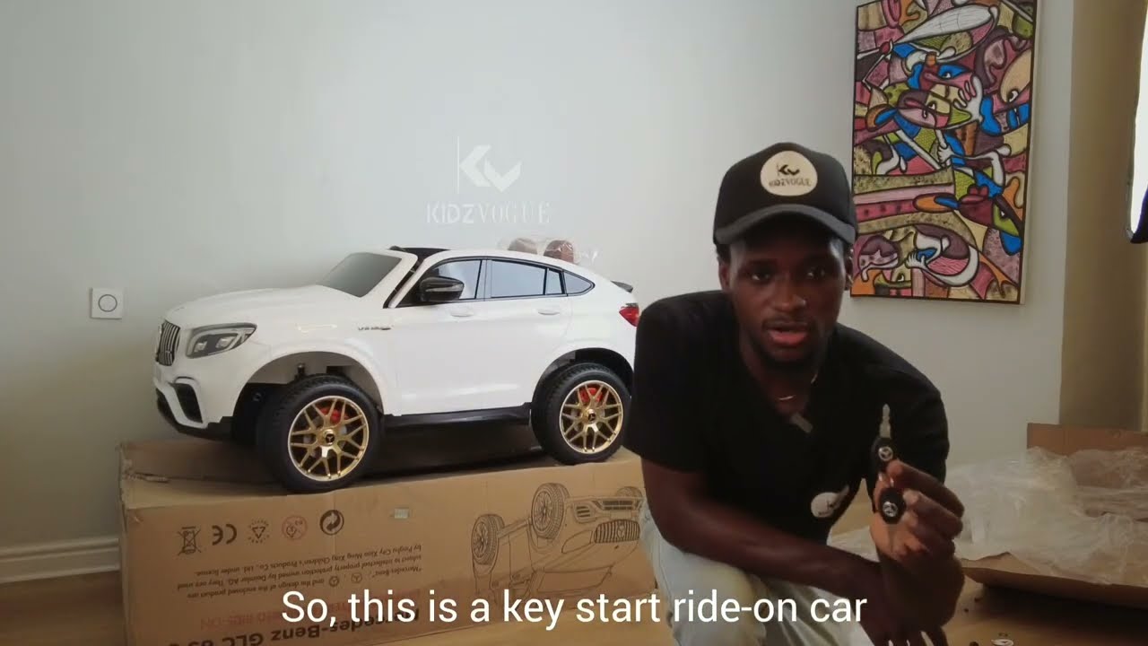 Full Unboxing, Assembling and Testing of the kids Mercedes GLC63 ride-on car.