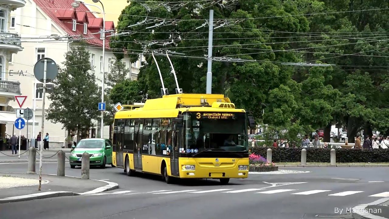 MHD v Mariánských Lázních 17-07-2025