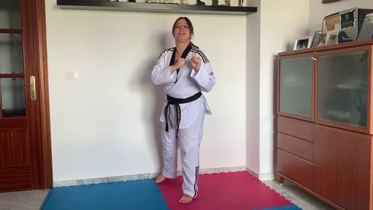 Patadas Examen de Amarillo Taekwondo