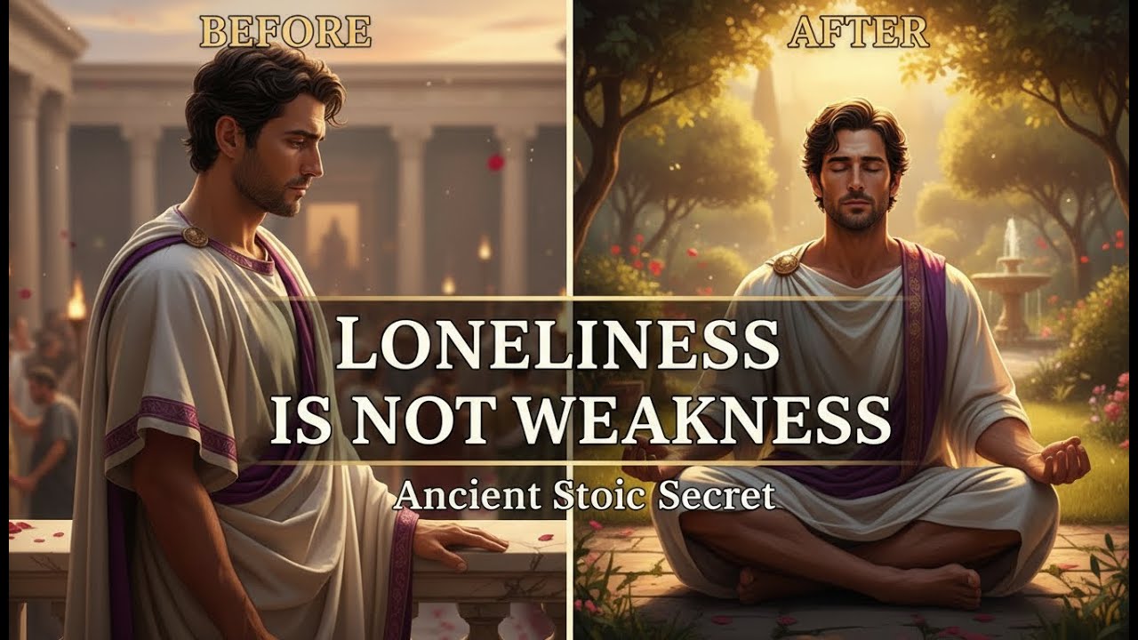 The Stoic Truth About Loneliness: Why Being Alone Makes You Stronger | Ancient Wisdom Story