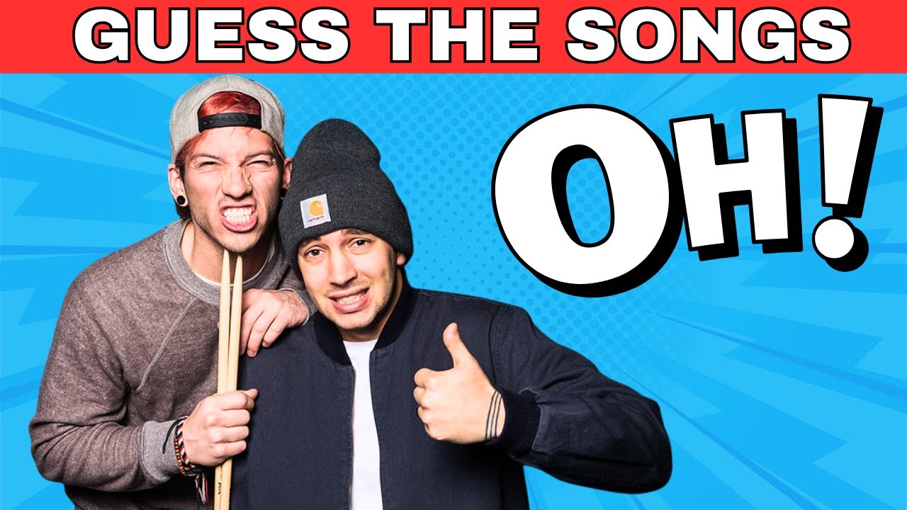 Сможете ли вы угадать песню группы Twenty One Pilots по припеву «OH»?