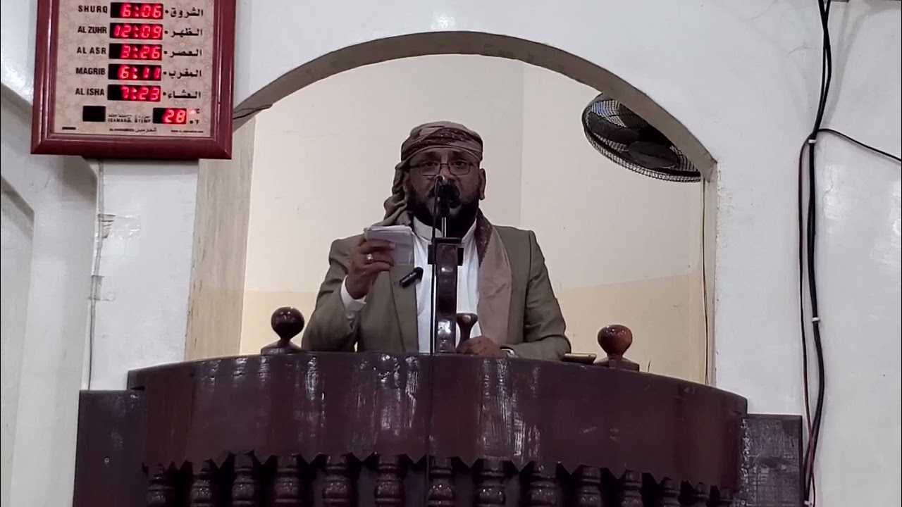 خطبة الشيخ صالح الحواني بعنوان استقبال رمضان