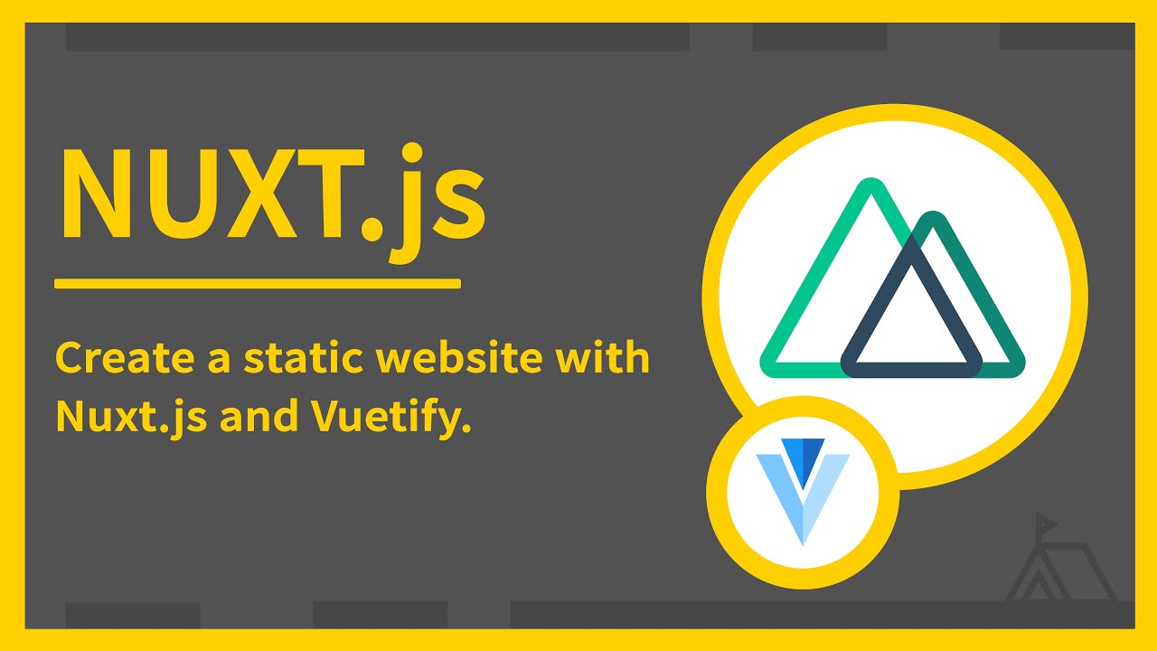 Creating a static website with Nuxt.js and Vuetify