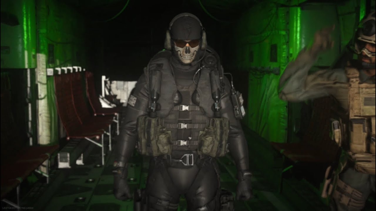 Underwater Demo Team Classic Ghost Skin in Warzone