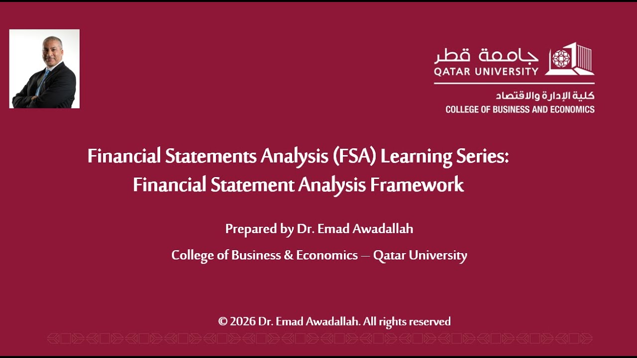 Financial Statement Analysis Framework