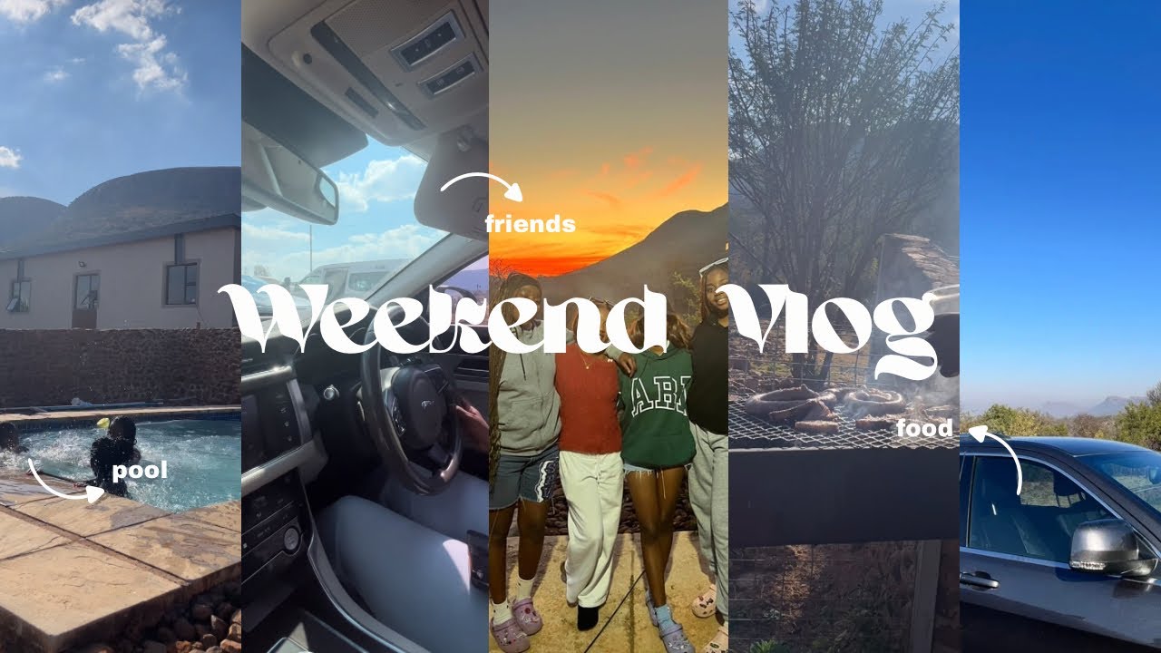 Weekend Vlog | friends, braai day, wholesome