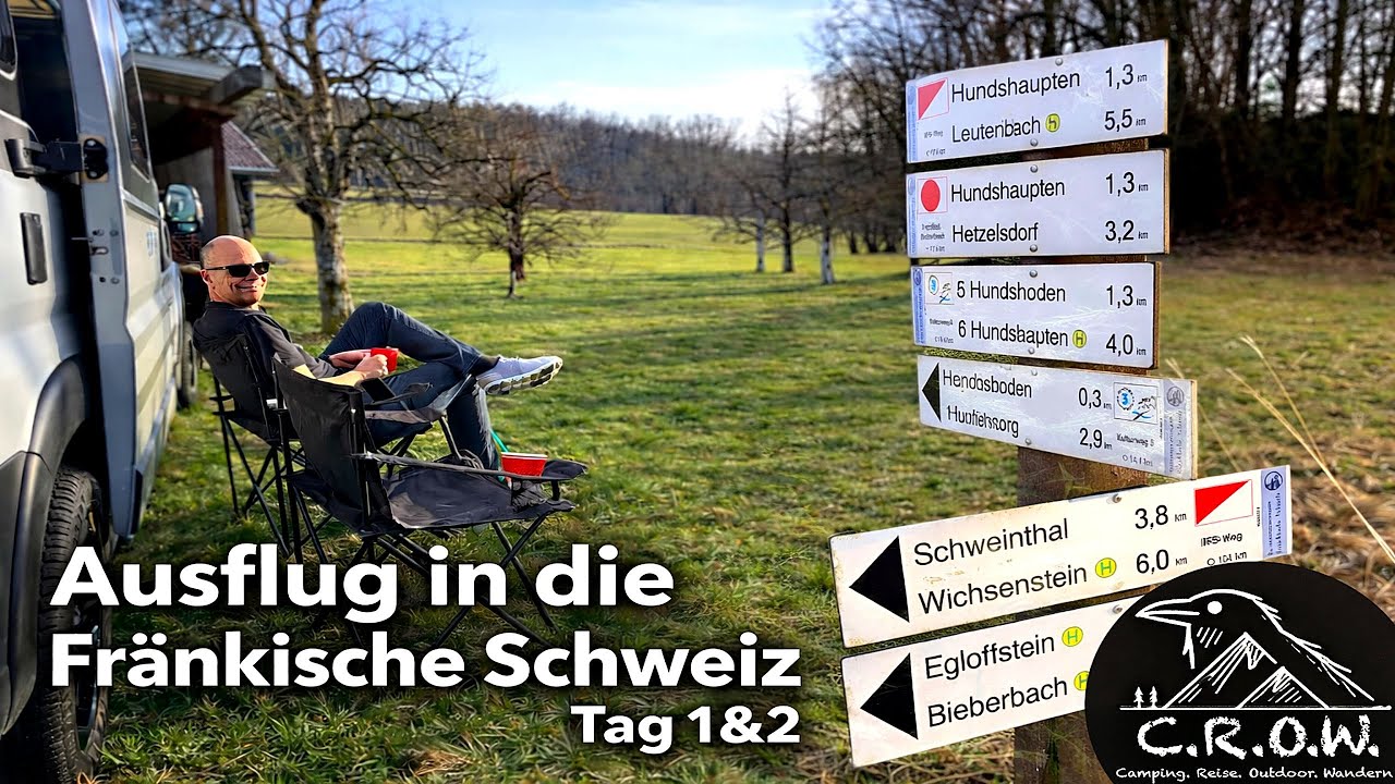 #004 Wanderwochenende in die Fränkische Schweiz Tag 1+2  🚐