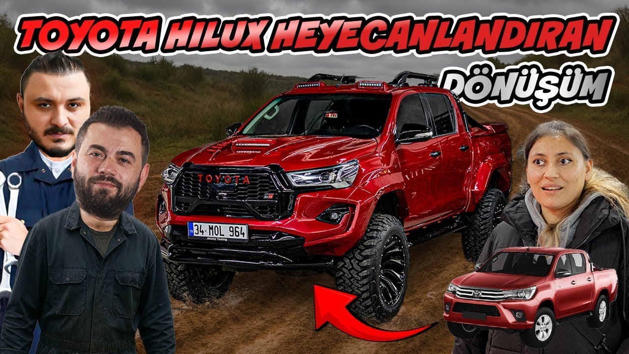 Toyota Hilux HEYECANLANDIRAN DÖNÜŞÜM! | Aksoy Tuning