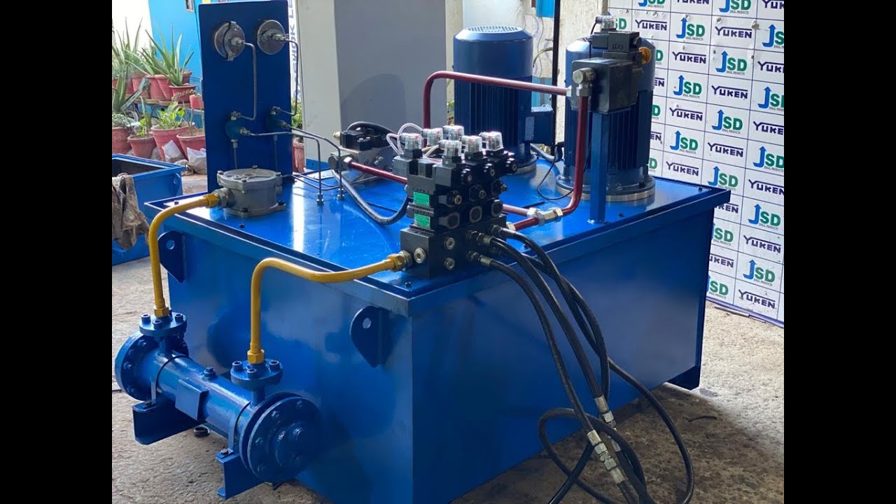 how to assemble hydraulic power pack and hydraulic power unit @hydrauliccylinderindia