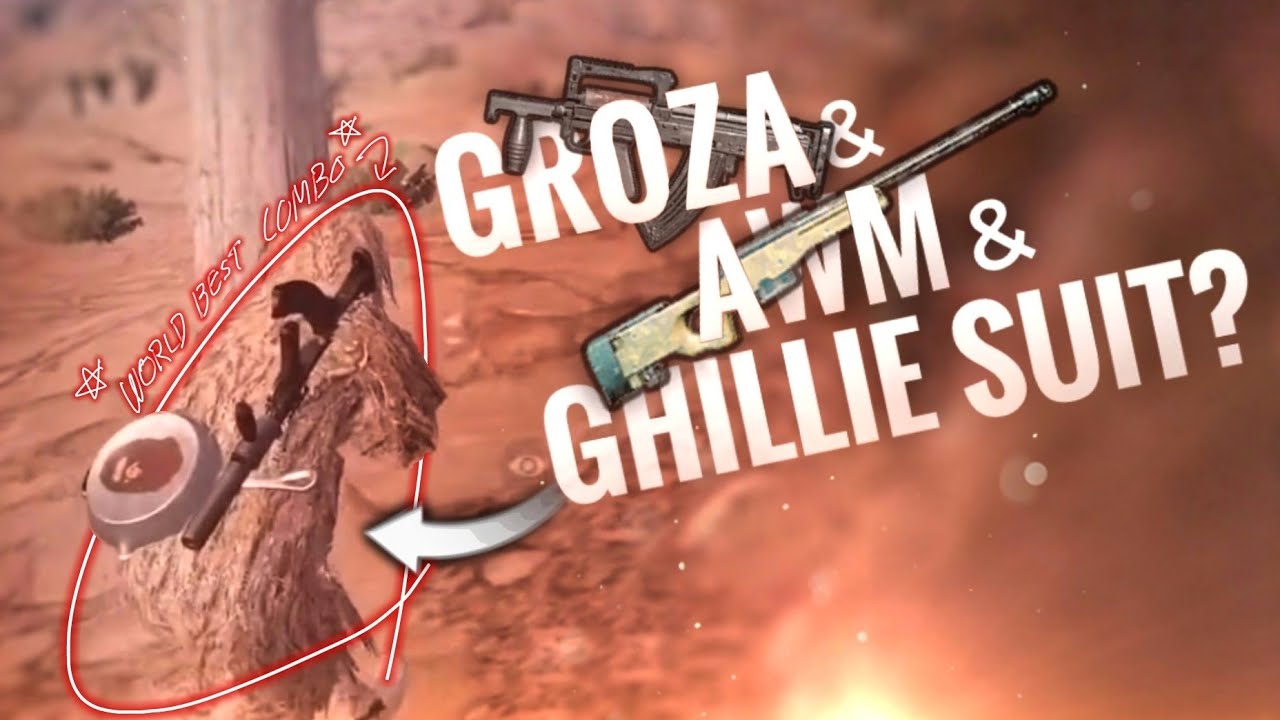 [PUBG MOBILE] AWM and GROZA? Bestest Weapon Combo!