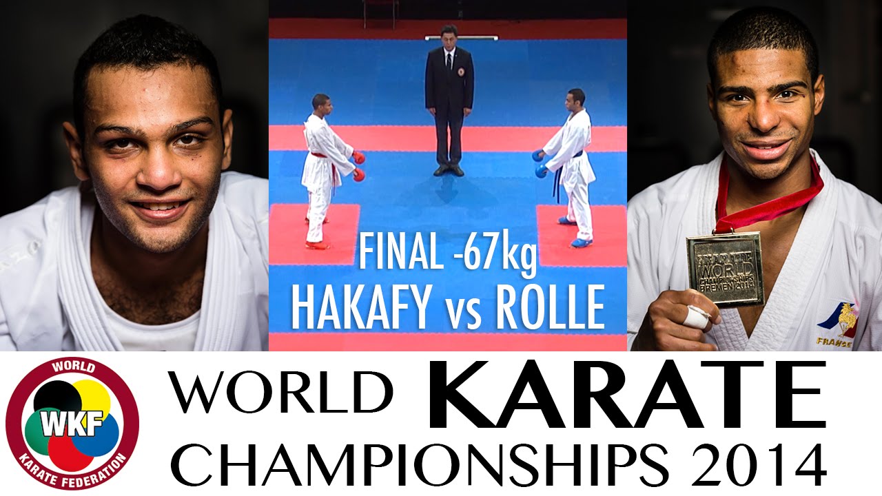 ROLLE vs HANAFY. Final Kumite -67kg. 2014 World Karate Championships | WORLD KARATE FEDERATION