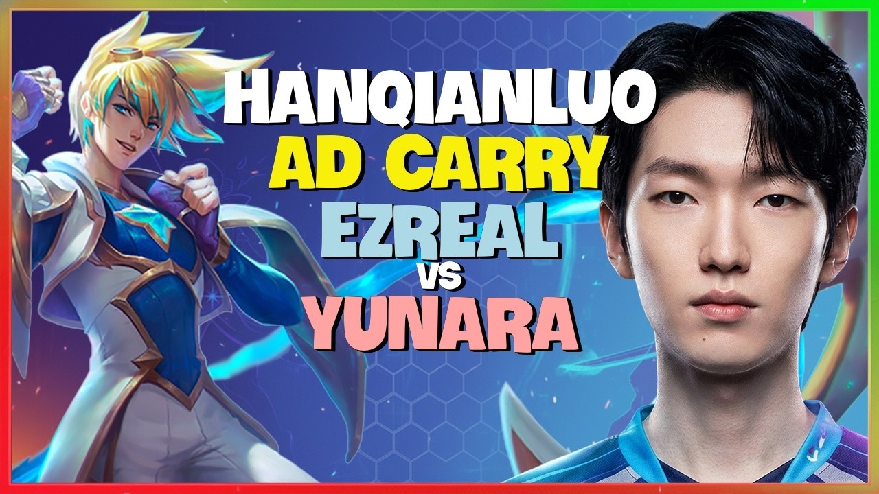 HanQianLuo Ezreal : This Dude is CRUSHING the CN Super Server with UNSTOPPABLE Mechanics