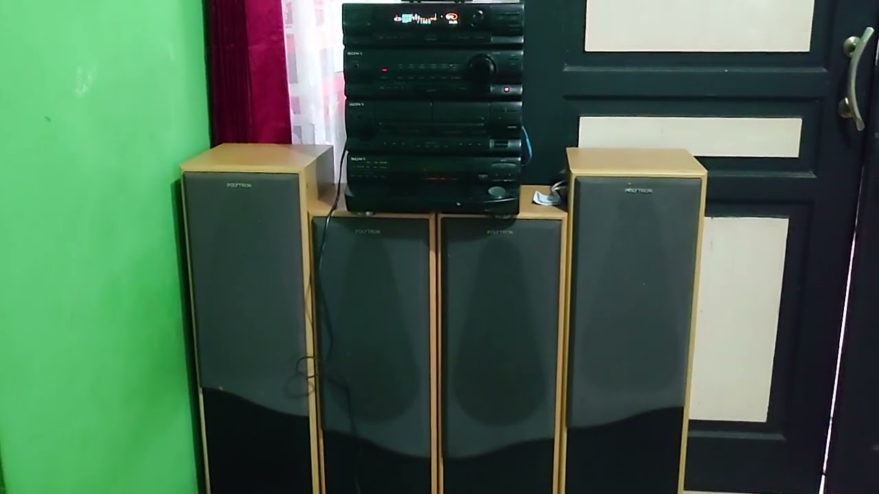 Sound test Sony Lbt V45 with speakers Polytron Big band Dewa | for best experience use ear phone