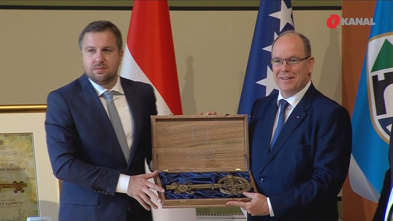 Princ Albert: U Sarajevo ću se ponovo vratiti kako bih s vama slavio nove uspjehe