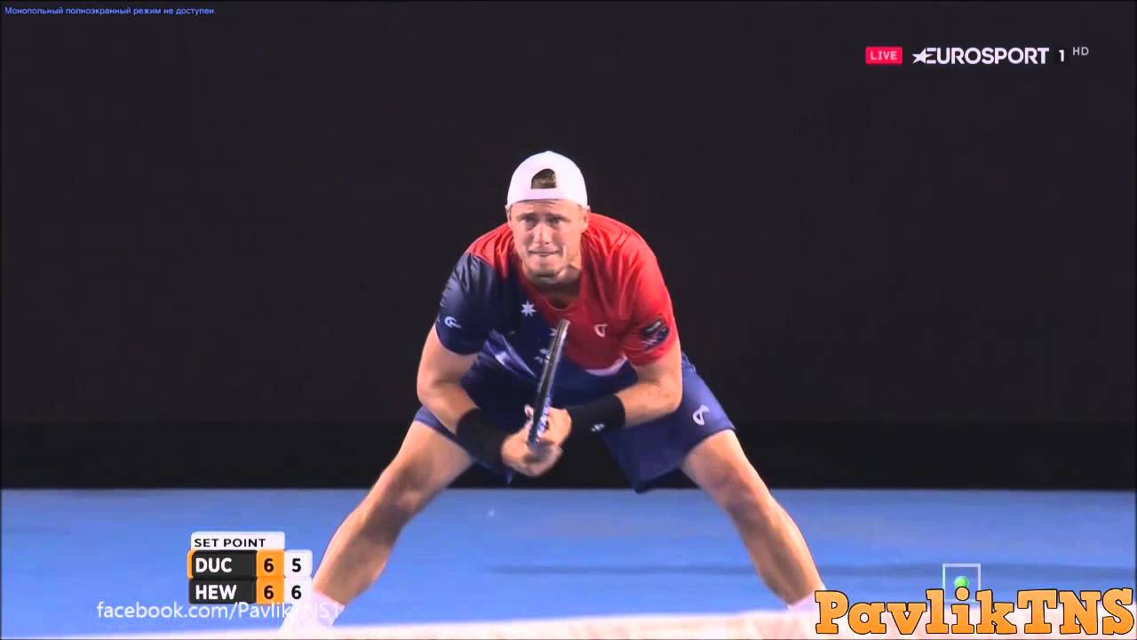 James Duckworth vs Lleyton Hewitt Highlights ᴴᴰ Australian Open 2016