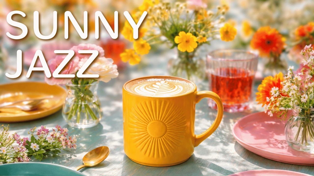 Slow Morning Jazz | Sunny Cafe Latte & Soft Bossa Nova
