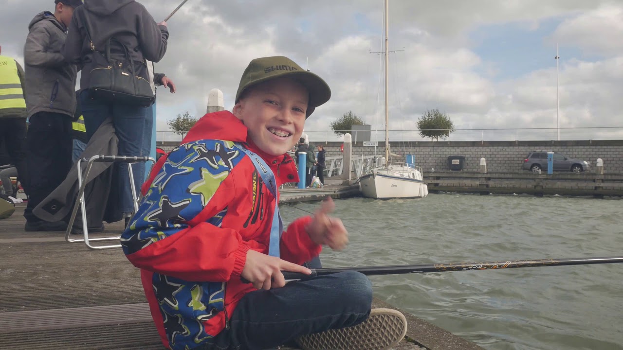 Bataviahaven jeugd vis wedstrijd 2019