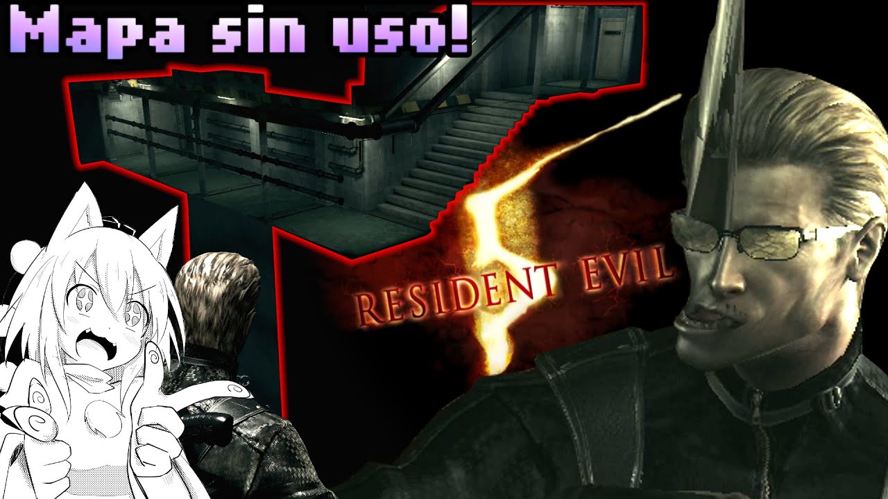 Curiosidades inaccesibles de Resident Evil 5 | Mapa oculto sin uso!