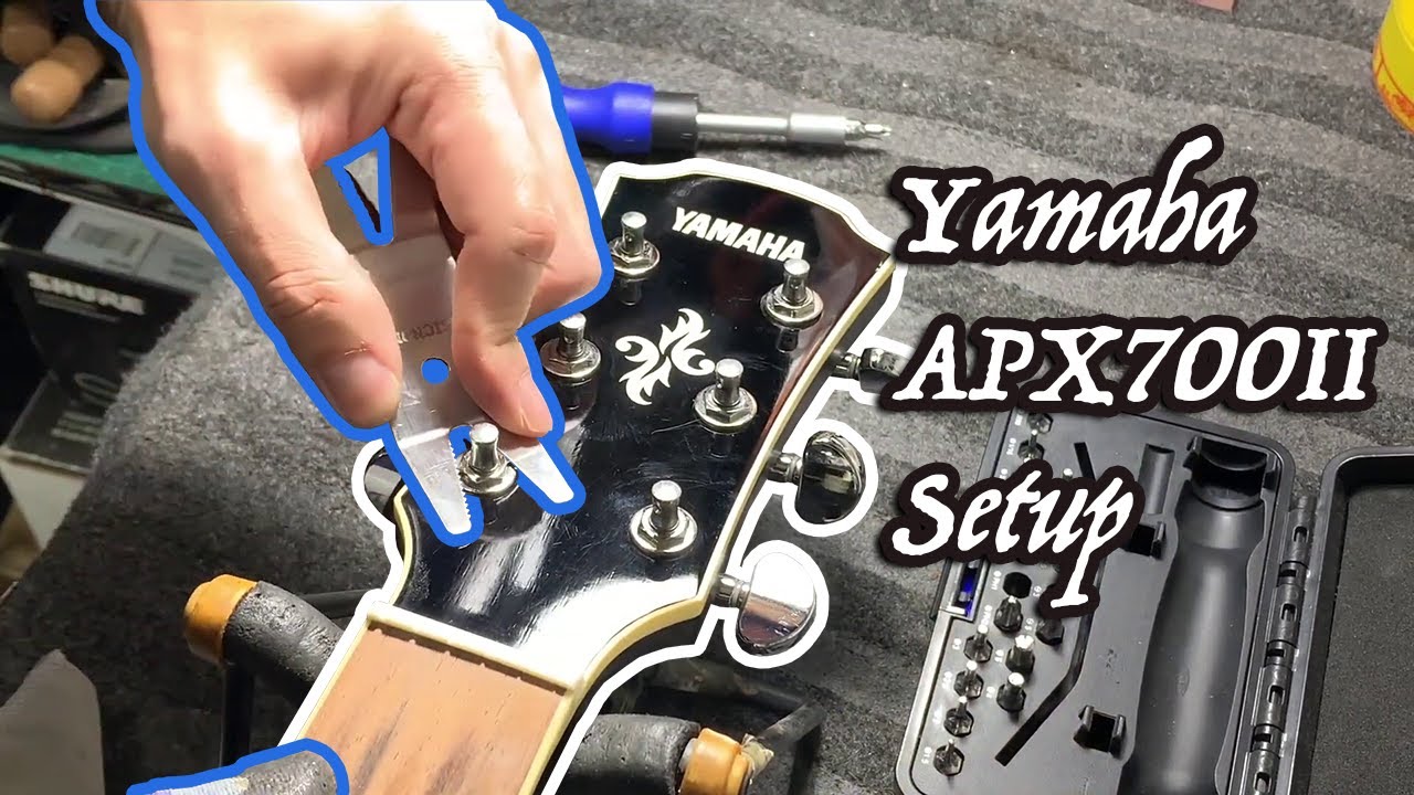Yamaha APX700II Setup