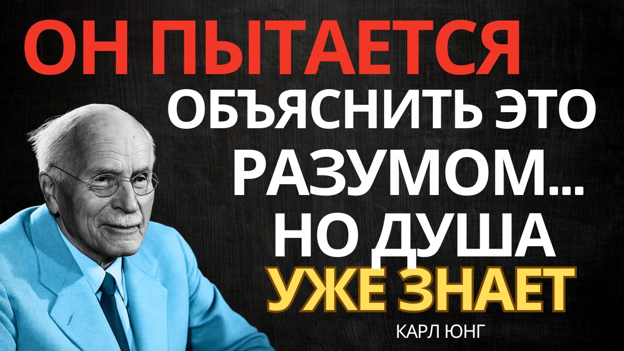 ОН ПОНИМАЕТ, ЧТО ТЫ ЗАТРОНУЛА ЕГО ДУШУ || Карл Юнг