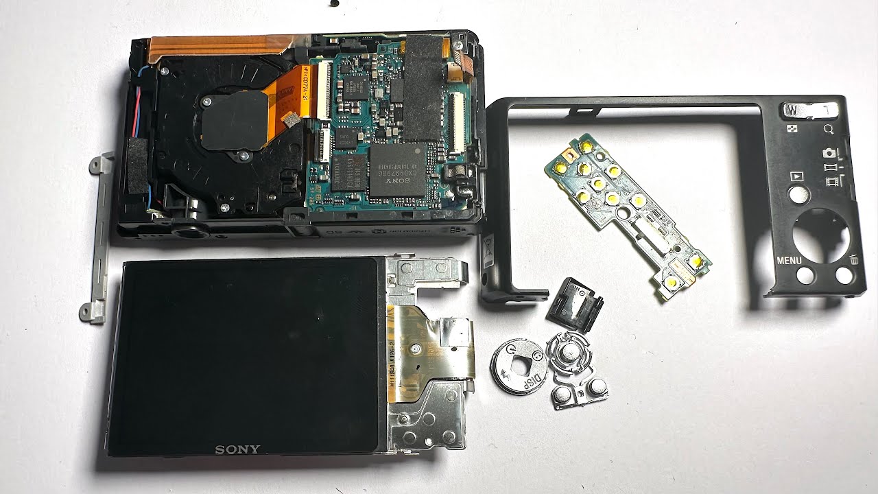 Sony Cyber Shot DSC W530 Teardown