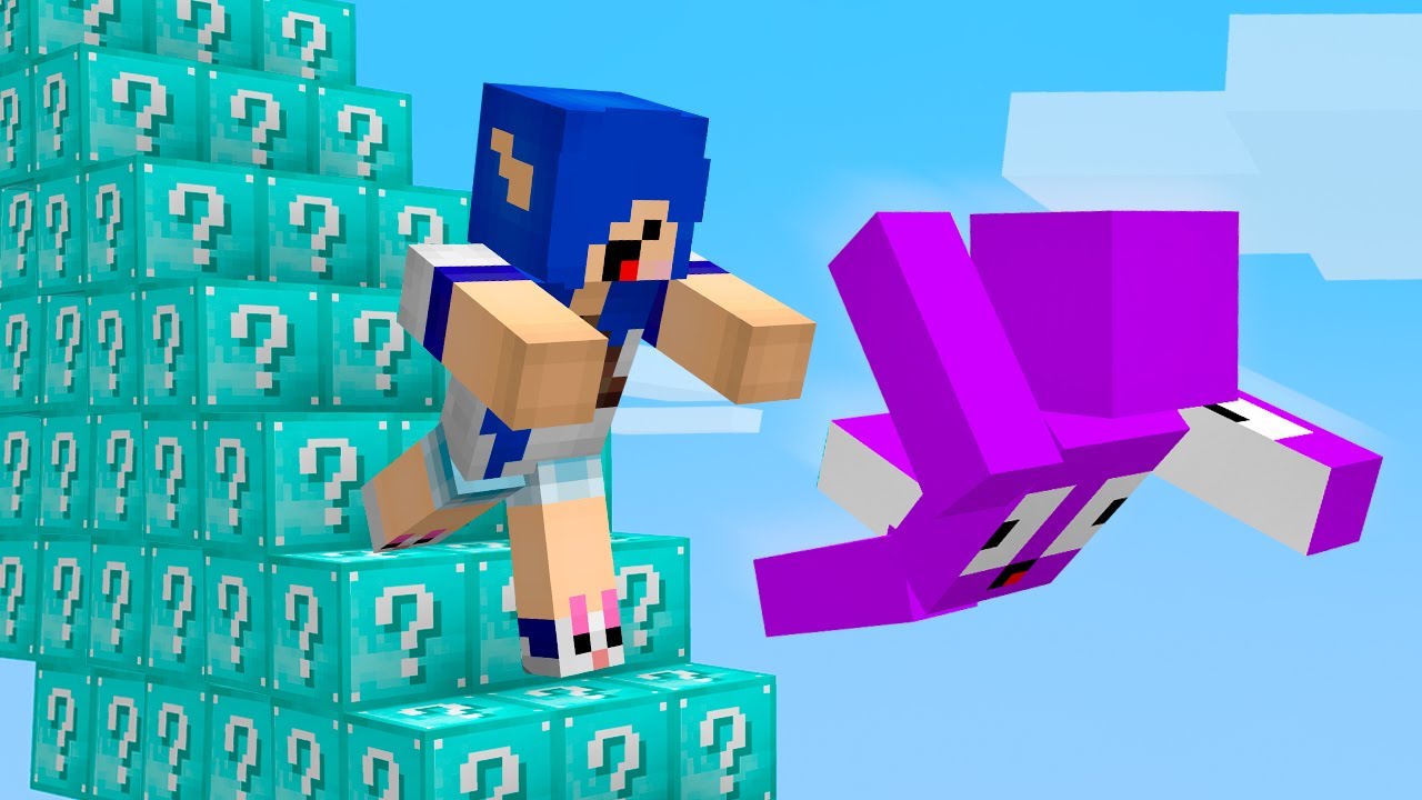 LUCKY BLOCK SUPREMO na ESCADONA Minecraft