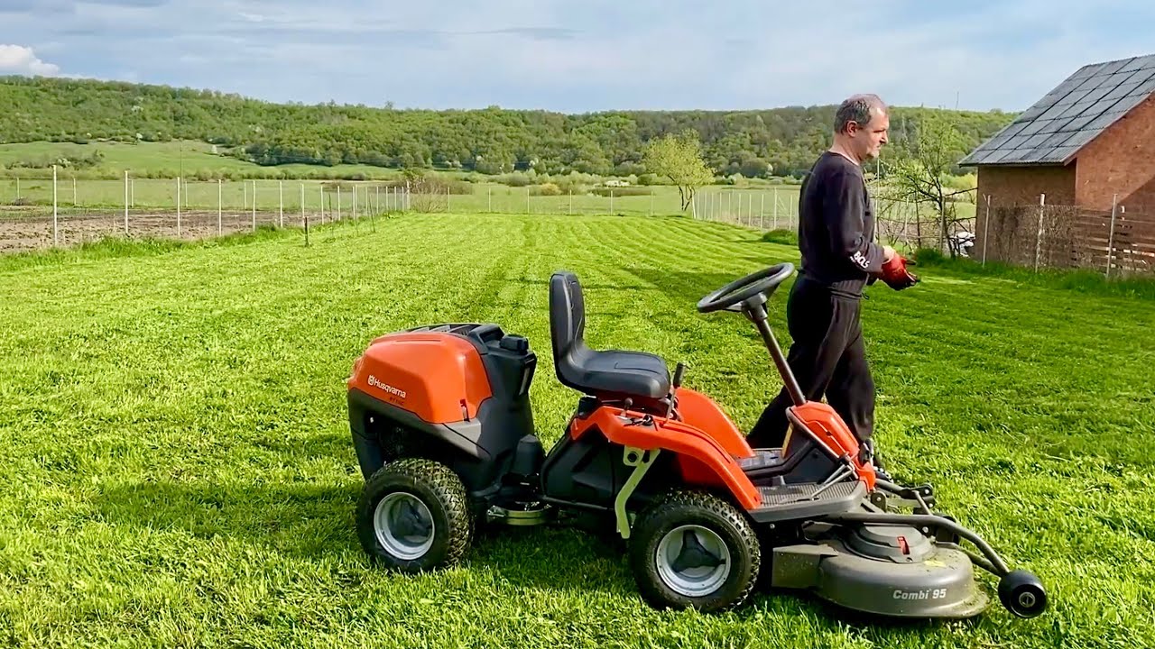 Tractoras de gazon Husqvarna Rider R 115 C