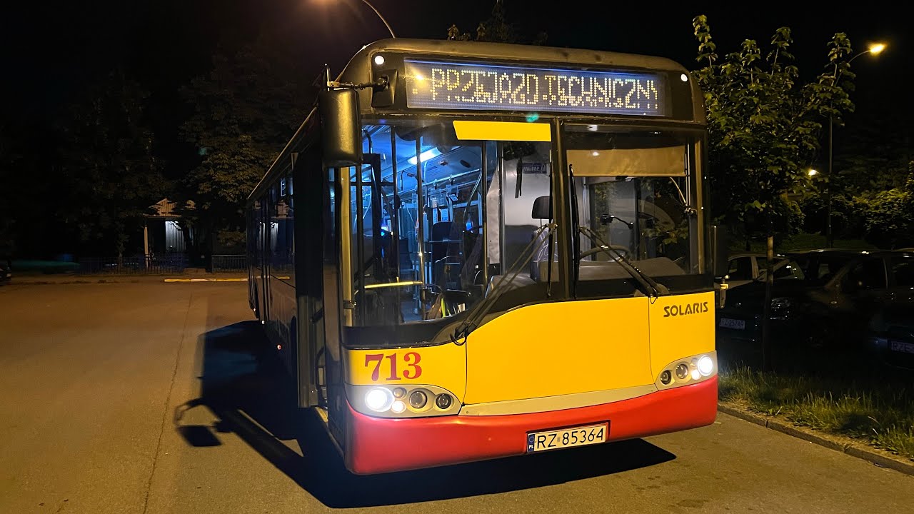 Przejazd Techniczny Solarisem Urbino 12 Wita Stwosza - Lubelska MPK