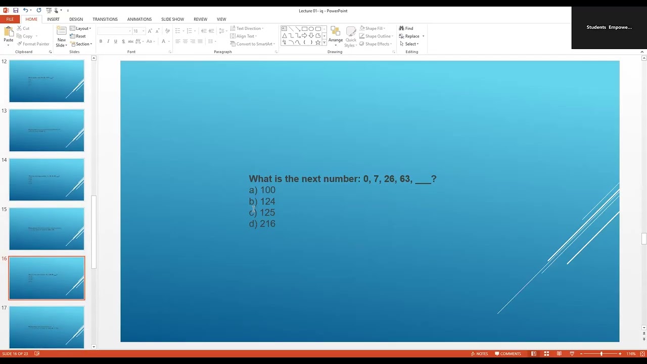 IQ Lecture on Number Series|| Expected MCQS of IQ for Direct Test SIBA University ||Mr. Ali Bux #SEO