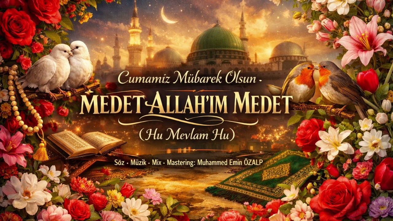 MEDET ALLAH'IM MEDET | “Söz • Müzik • Düzenleme • Mix • Mastering: Muhammed Emin ÖZALP”