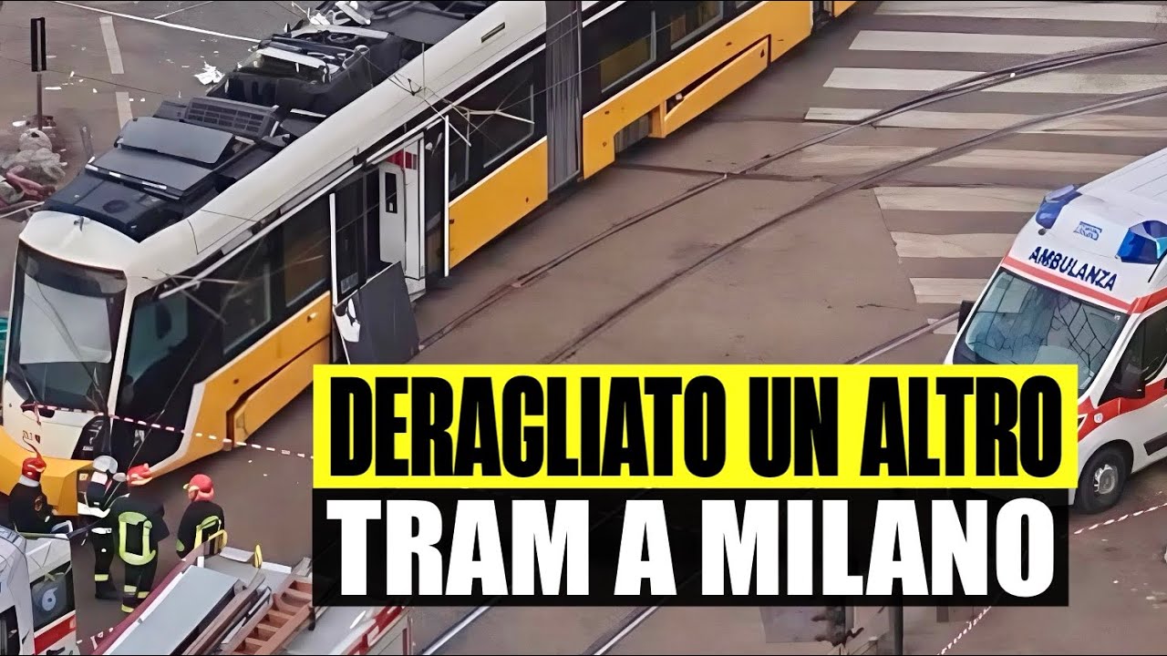 ULTIM'ORA È DERAGLIATO UN ALTRO TRAM A MILANO: ANCORA PAURA IN CITTÀ