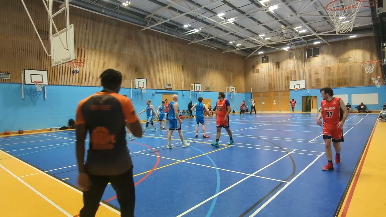 Tile Hill Trojans-2 vs Nuneaton Predators. 2nd half 🏀
