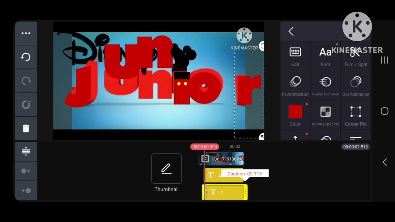 disney junior logo remake speedrun like be
