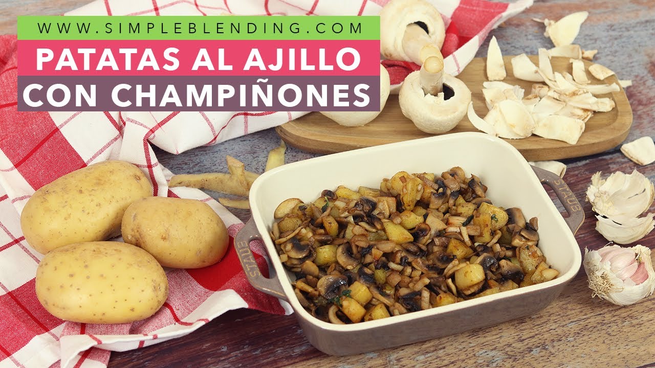 TE ENGANCHARÁS A ESTAS PATATAS CON CHAMPIÑONES | Las mejores patatas al ajillo