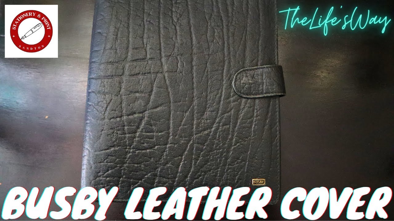 Busby Leather Journal & Cover