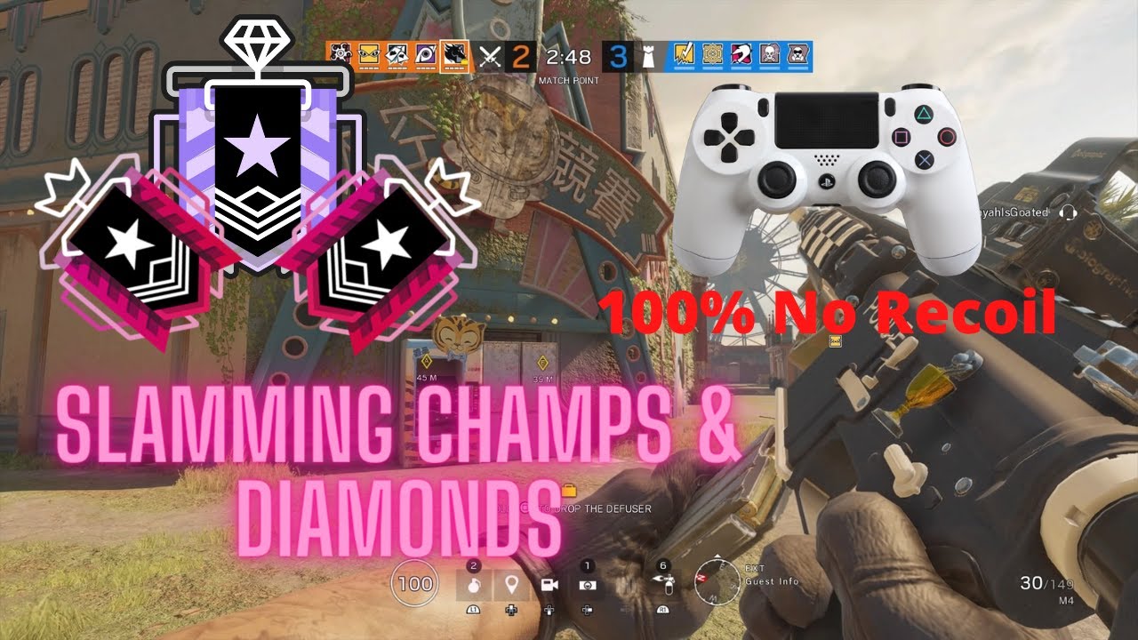 The Settings I UseTo Slam Diamonds & Champions-Rainbow Six Siege