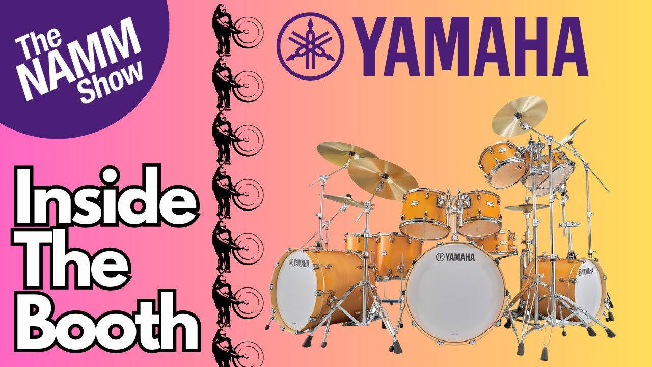 Yamaha Drums - NAMM 2024 Booth Tour