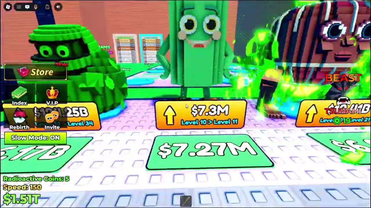 $0 - $1TRILLION In 1 HOUR In Escape Tsunami For Brainrot!