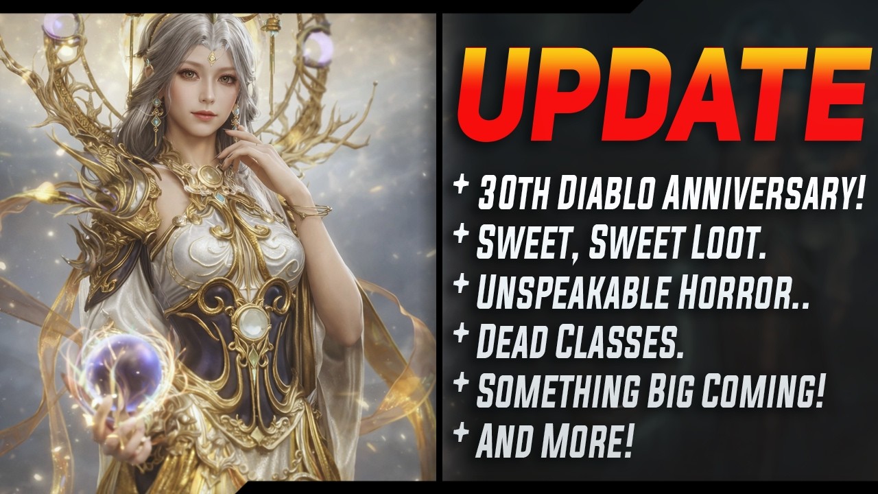 Something BIG Is Coming Tomorrow - Diablo 30th Anniversary & SWEET Loot!