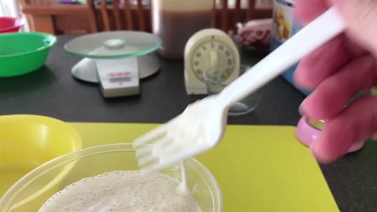 Level 3 Moderately Thick - Fork Drip Test (Swedish)