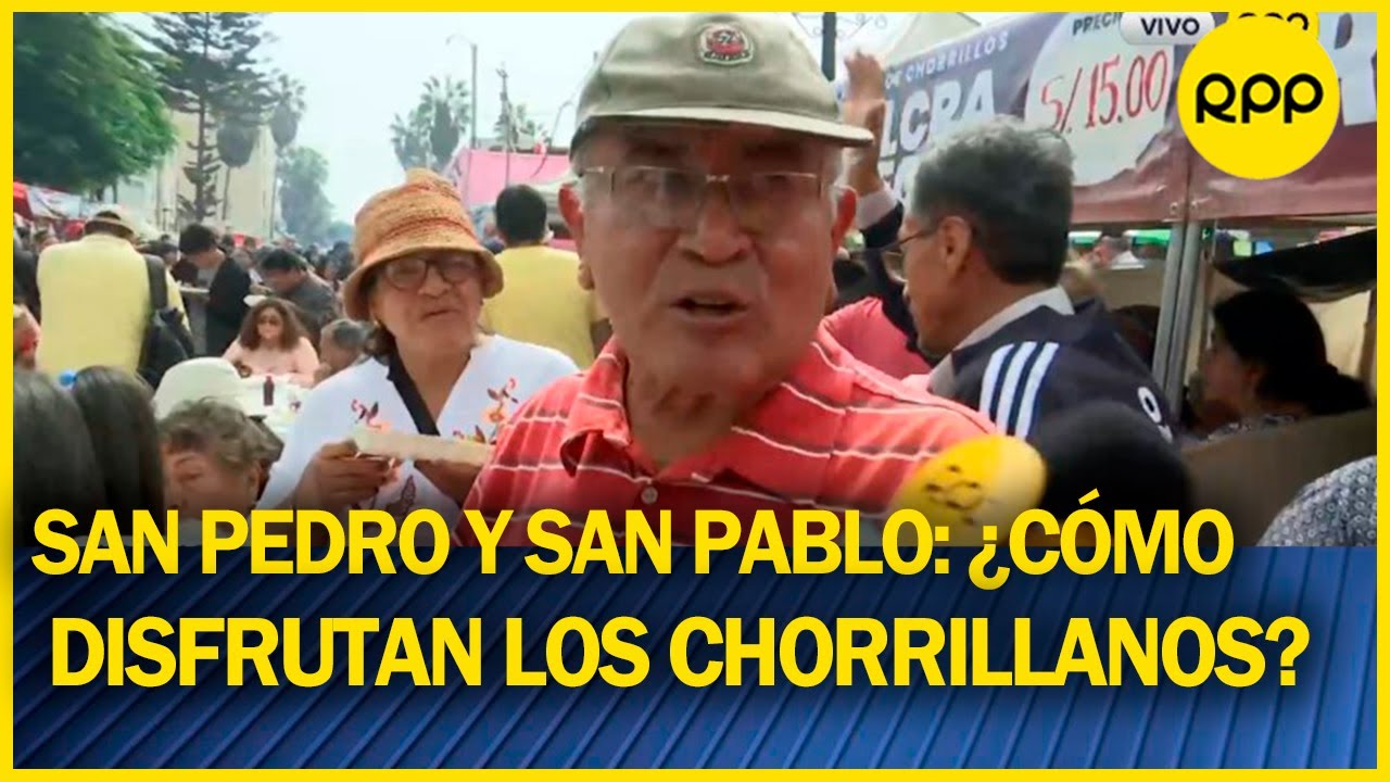 Chorrillos: Celebraciones por el día de San Pedro y San Pablo