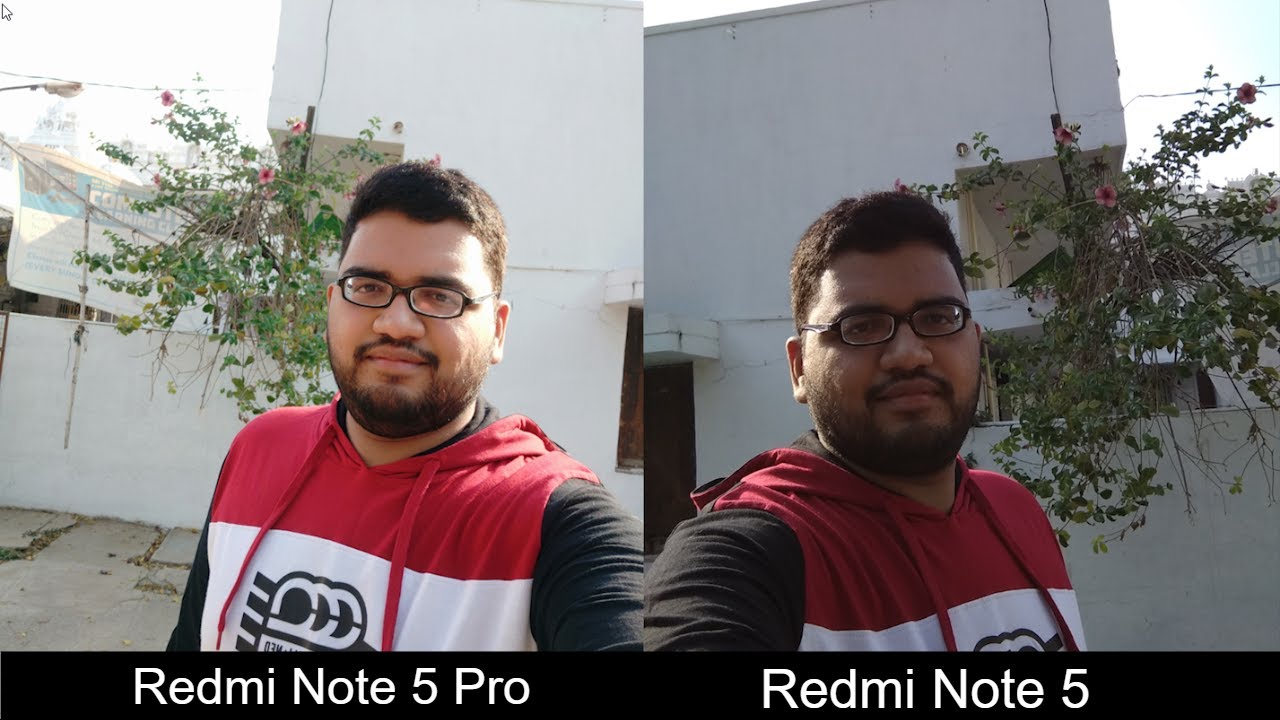 Redmi Note 5 Pro vs Redmi Note 5 Camera Comparison