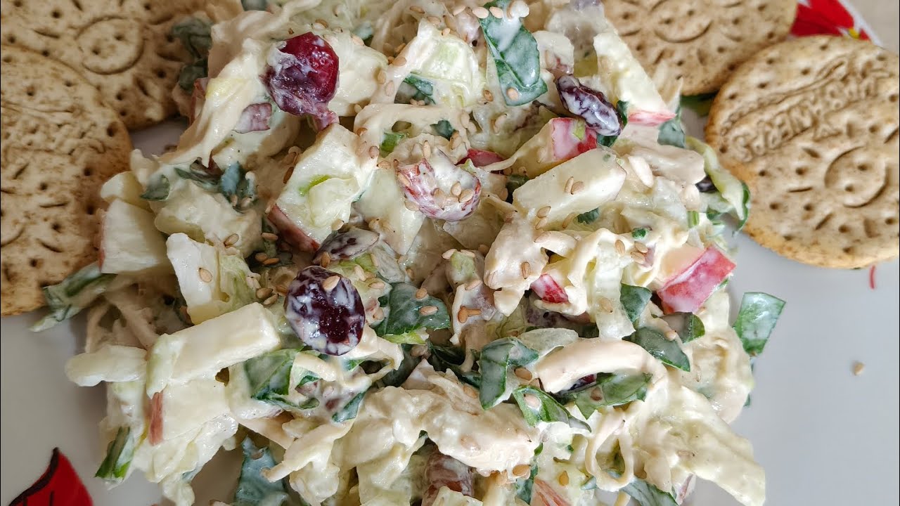 Ensalada de pollo, super deliciosa 