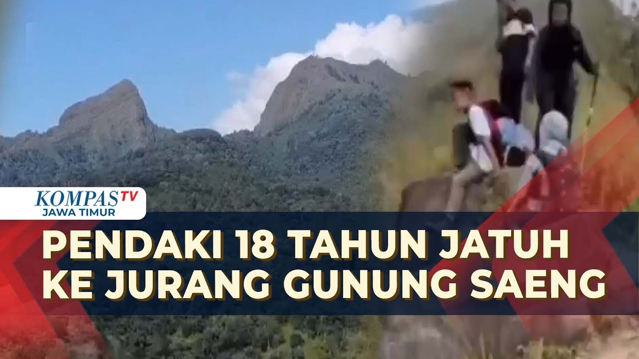 Detik-Detik Pendaki 18 Tahun Jatuh ke Jurang di Gunung Saeng Bondowoso