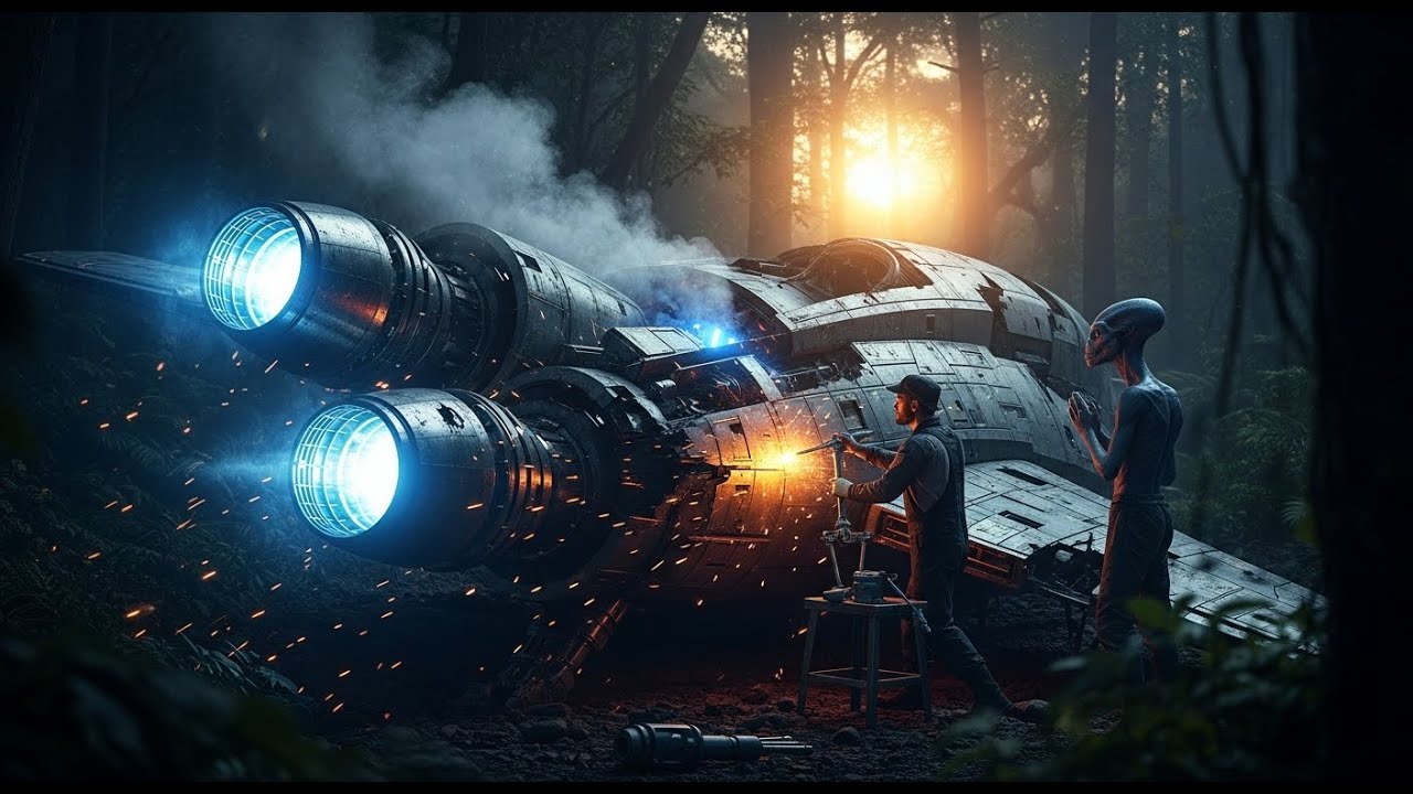 Alien Ship Failure on Earth | Human Saves Alien Technology | Sci-Fi HFY #HFY#AlienSpaceship#SciFi