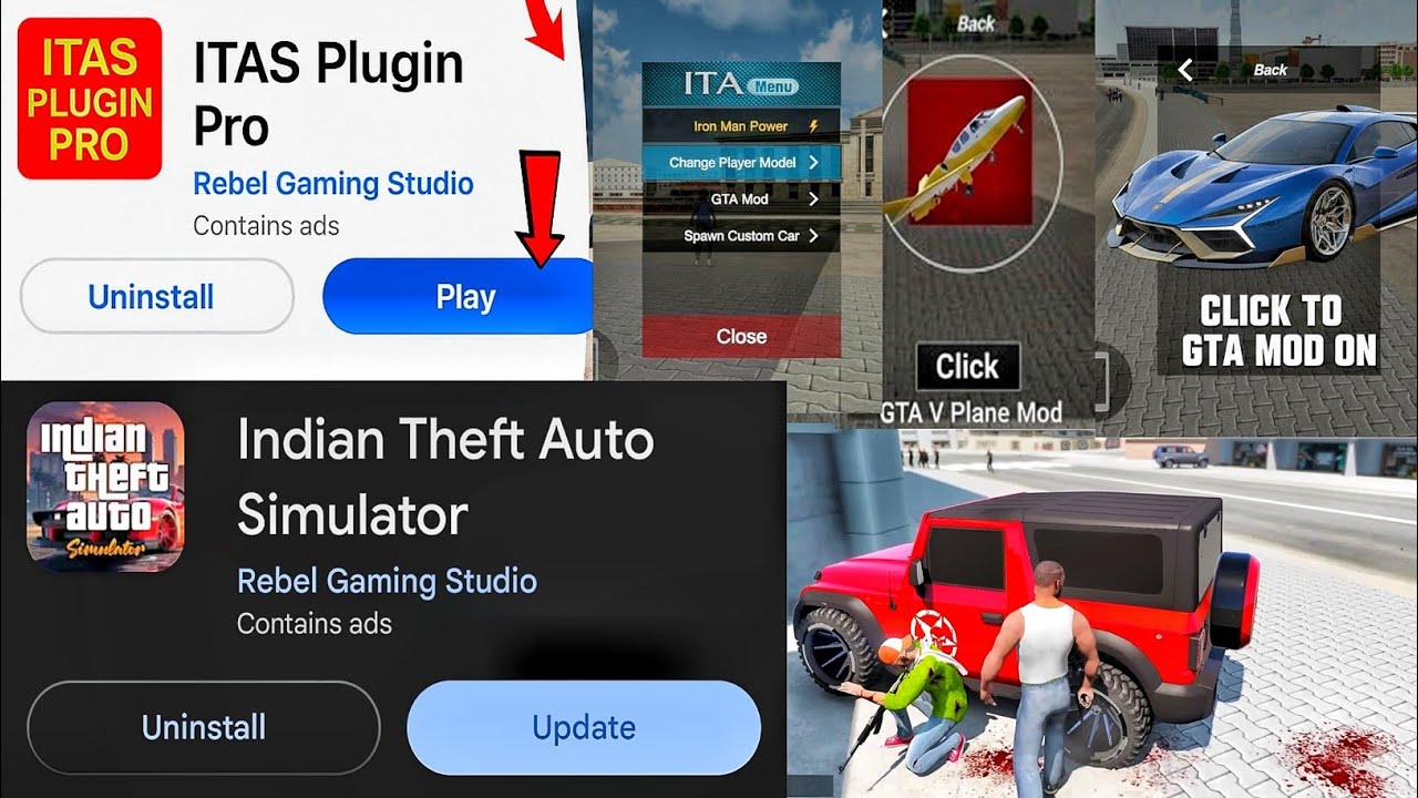 🔥 Indian Theft Auto Simulator New Update | 3 Secret Missions Added 😱 | World&rsquo;s Most Powerful GTA Mod