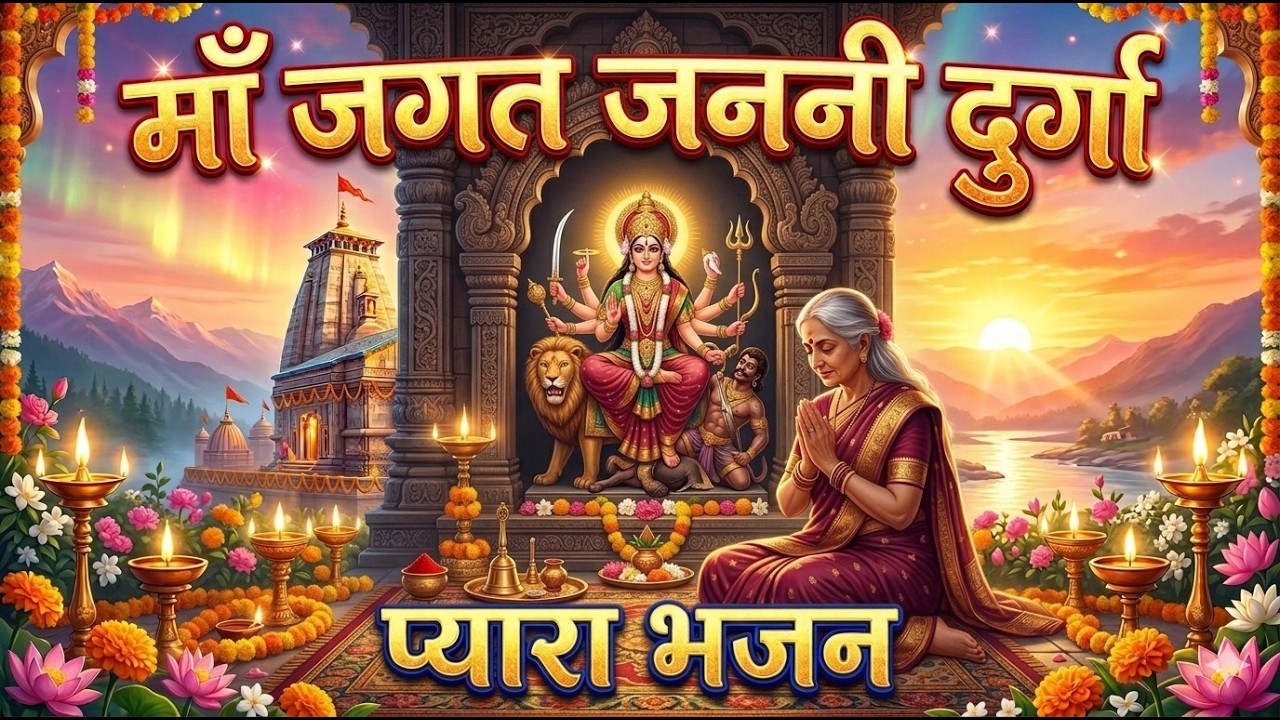 #न्यू_देवी_भजन || माँ जगत जननी दुर्गा माँ प्यारी सी भजन
